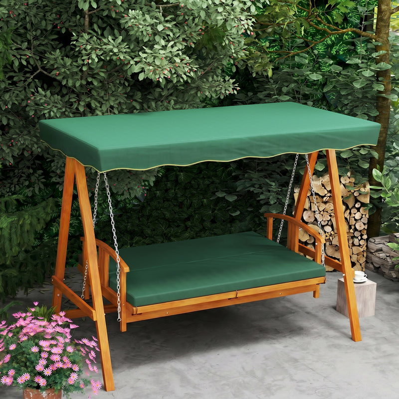 2-in-1 wooden swing seat – image 9