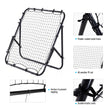 Black football rebounder net – image 6