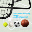 Black football rebounder net – image 7