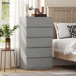 HOMCOM Chest of Drawers, 5-Drawer Storage Cabinets, Modern Dresser, Storage Drawer Unit for Bedroom – view 7