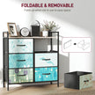 6-drawer fabric chest of drawers – image 6