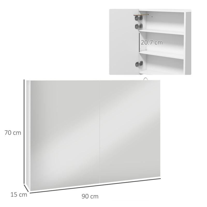 LED mirror bathroom cabinet – image 3