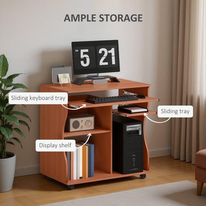 Compact mobile computer desk – image 4