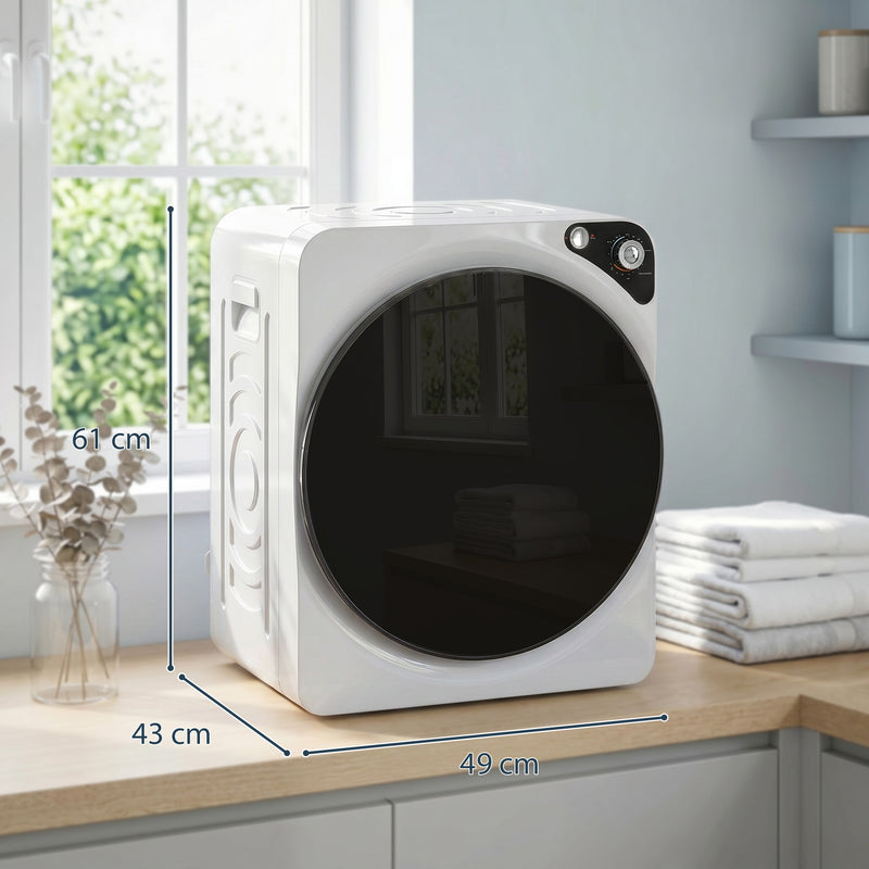 5kg white tumble dryer – image 3