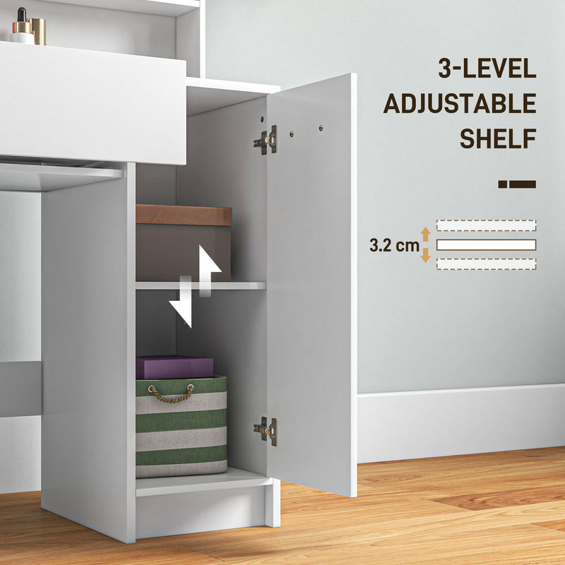 Dressing table set with cupboard – image 5